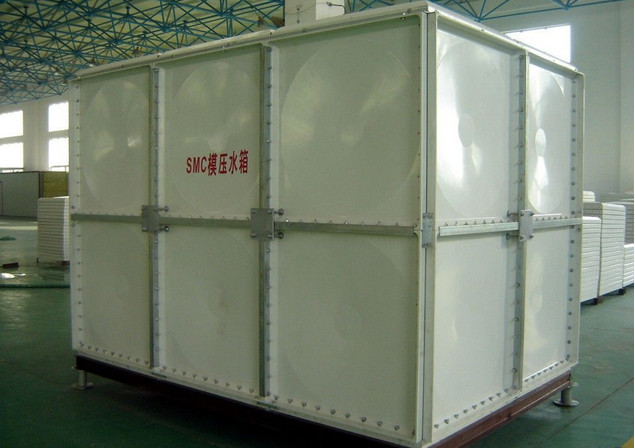 玻璃钢水箱SMC模压成型液压机生产水箱