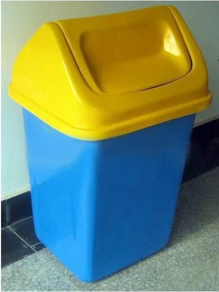 压模垃圾桶专用玻璃钢液压机压制垃圾箱产品